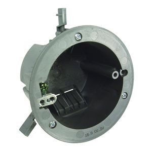 3-1/2 in. Round Nonmetallic Cable Box, 2-11/16 in. Deep
