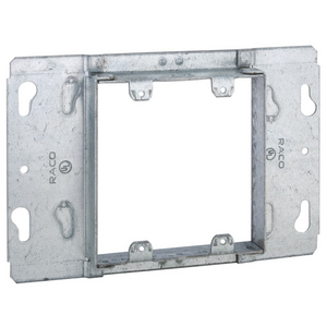 2-Gang Box Device Cover, Raised 3/4 in., Fits 951 or 941 Box
