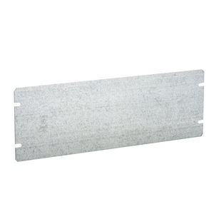 6-Gang Box Cover, Flat, Blank, for 945 or 955