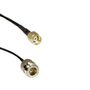 100 Series N-Style Jack to RPSMA Plug 18" Cable Assembly