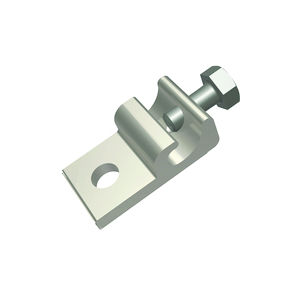 WEEB-LUG-6.7, Lay-in lug with WEEB Washer;  Tin Plated Copper Lug with 1/4" hardware, Unassembled