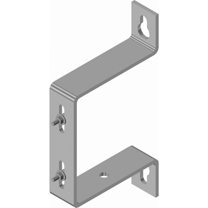 Distribution single phase brackets for mounting cutouts, arrestors and potheads