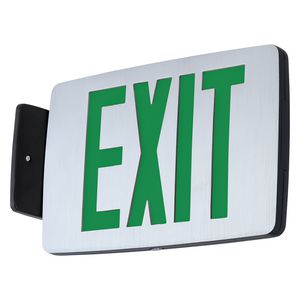 Die-Cast Exit Sign