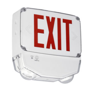 Wet Location Combo Exit Emergency Light