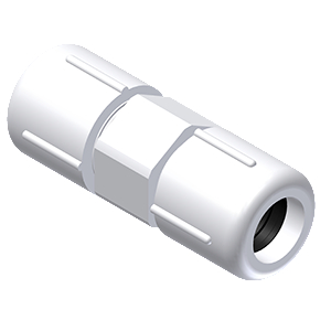 PVC COMPRESSION FULL COUPLING FITTING