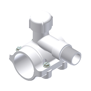 PVC C-900 FASTTAP® SADDLE PUNCH TEE FOR USE ON C-900 PVC MAINS
