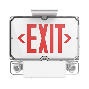 Details about    Hubbell Dual-lite Q403013PCICC LXURWEI-WMV11 Exit Sign  Single Side