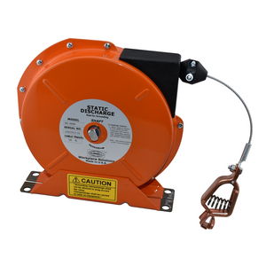 SD-2030 Static Discharge Reel 30' Stl. Cable