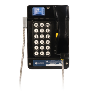 Auteldac 6 (A6) VoIP Telephone, Stainless-steel Cord (Standard Length)