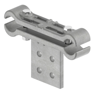 Cable Spacer, Aluminum w/ Pad
