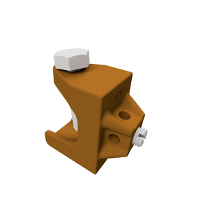 Beam Grounding Clamp with Hex Head Mounting Bolt