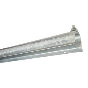 CABLE GUARD, 1-7/8in x 9ft, STEEL, FLANGED STYLE