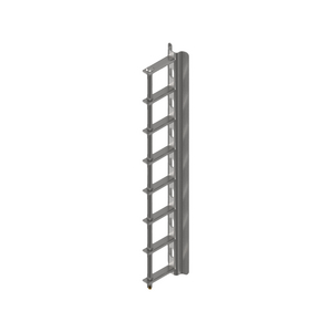 4-WIRE SECONDARY RACK, HEAVY-DUTY, NON-EXTENDED BACK