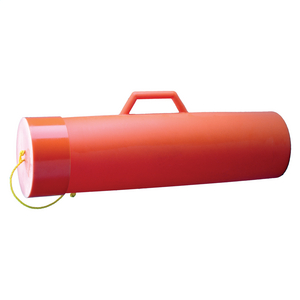 Rubber Blanket Canister, with Handle, 10 in x 37 in Long