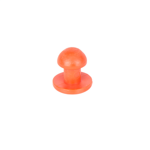 CHANCE® Orange Plastic Blanket Button