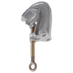 Ground Clamp, C-Type, Type I-Class B-ASTM Grade 7, IEC Rating 35kA (15 Cycles), 2.5" Jaw Opening