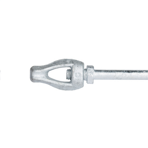 Anchor, PISA Rod, 5/8in X 3.5ft Thimbleye, 5/8in threads