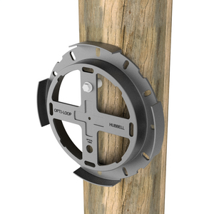 Cable Wheel Slack Storage System, Pole Mount