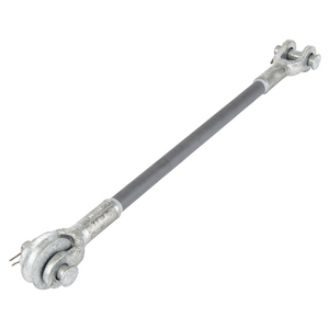 108" 30K Silicone Coated Guy Strain, Clevis / Clevis + 1 Roller
