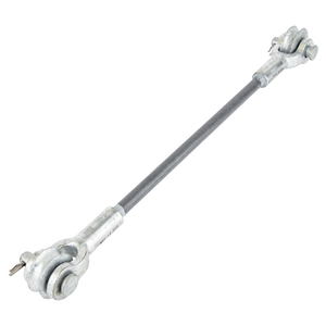 12" 16K Guy Strain, Clevis / Clevis + 2 Rollers