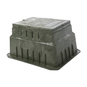 Assembly, PE20, HDPE Box, Steel Cover, 2" Extension