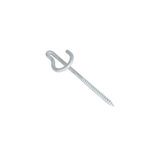 WRENCHABLE P HOUSE HOOK, #14 SCREW THREAD, 4-1/2in LENGTH