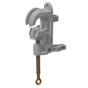 CHANCE® Ground Clamp, C-Type Universal, Type I-Class A-Grade 7H, 2.0in. Jaw Opening or 35mm Ball Stud