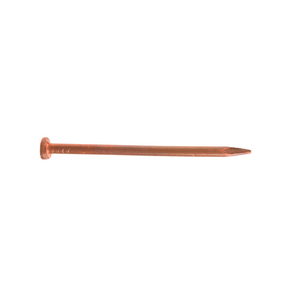 COPPERCLAD钉、大小8 d x 2-1/2in长度
