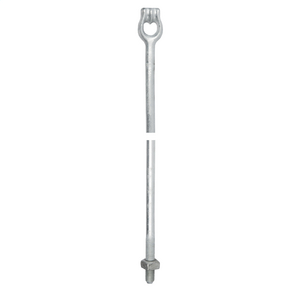 Rod, Expanding/Cross-Plate Anchor, 1in X 10ft Twineye