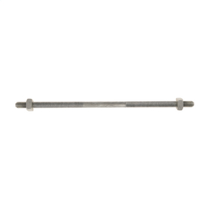 BOLT, DOUBLE END, 7/8in x 18in, w/2 NUTS