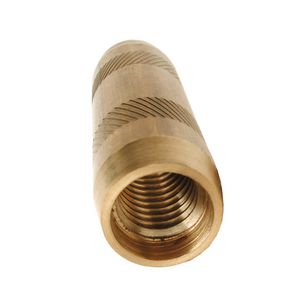 THREADED, COPPER-BONDED GROUND ROD COUPLING, 3/4in