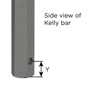 Hubbel #C3030940 Kelly Bar Adapter