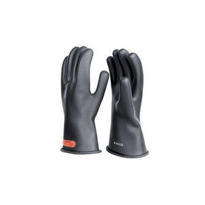 CHANCE® Straight Cuff Gloves Class 0 11" Black Size 9