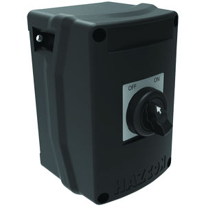 HKH Series Control Station,  Maintained Contact 2 Position Selector Switch- Din Rail Mount- 3/4" Hub - Non-Metallic 1b