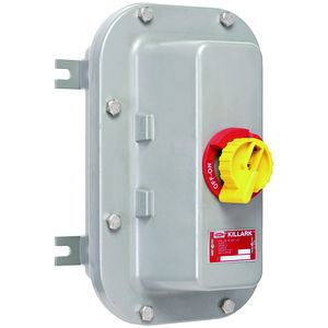 B7NFD26A - B7NFD Series - Aluminum Feed-Thru Compact Non-Fused Disconnect Switch Enclosure with ABB Switch - 60A/3P/600VAC/40HP Max
