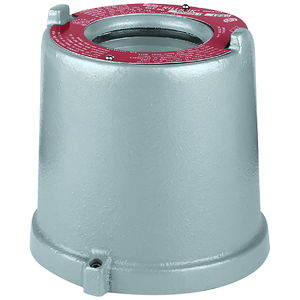 HK Instrument Enclosure, 2" Dome Lens Cover 2-5/16 Viewing Class I, II, III, BCDEFG, UL/CSA/FM, Cast Aluminum, Type 4,