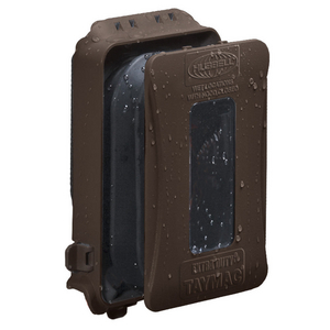 1-Gang Weatherproof In-Use Cover, Expandable, EXTRA DUTY®, Bronze