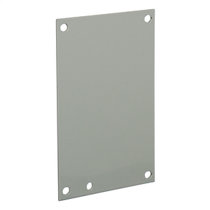 Panel N1C/RHC/Wagie 10.25 X 10.25, Carbon Steel - White