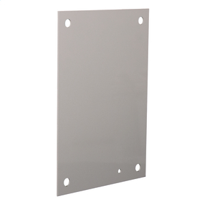 Back Panel (N1/3R/4/12) 9 X 9, Carbon Steel - White