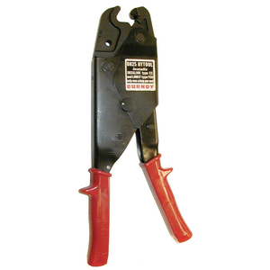 Full Cycle Ratchet Crimper, Dieless, 6000 lbs, Installs Service Entrance Splice Connectors #10 AWG - #1/0 AWG