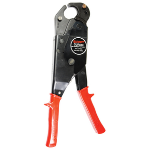 Full Cycle Hand Operated Ratchet Crimper, 8000 lbs Crimp Force, #8 AWG - 250 kcmil Copper, #8 AWG - #4/0 AWG Aluminum