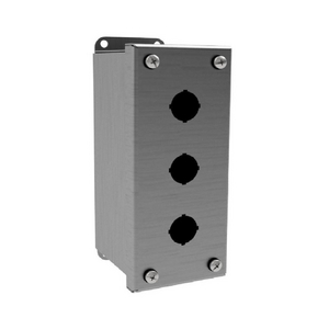 N12 22.5 MM 2 Pushbutton Enclosure 5.1X2.7X3.5 316 Stainless Steel