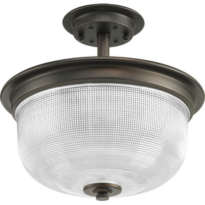 Archie Collection Two-Light 11-3/8" Semi-Flush Convertible