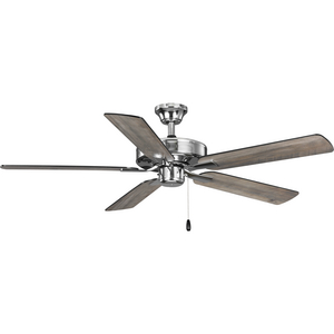AirPro 52 in. Polished Chrome 5-Blade AC Motor Transitional Ceiling Fan
