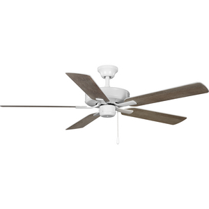 AirPro 52 in. White 5-Blade AC Motor Transitional Ceiling Fan