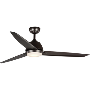 Oriole Collection 60" Three-Blade Ceiling Fan with LED Light
