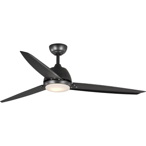 Oriole Collection 60" Three-Blade Ceiling Fan with LED Light