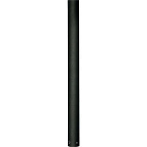AirPro Collection 12 In. Ceiling Fan Downrod in Forged Black