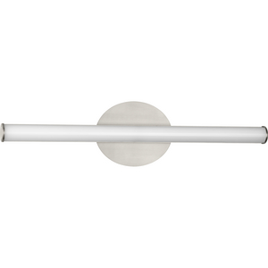 Phase 3 Collection 24 in. Brushed Nickel Medium Modern 3CCT Integrated LED Linear Vanity Light
