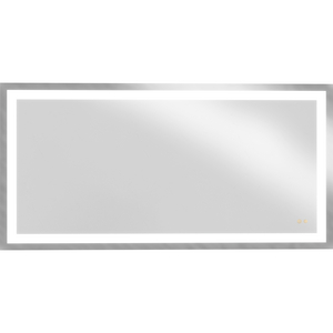 Captarent Collection 72in. x 36 in. Rectangular Illuminated Integrated ...